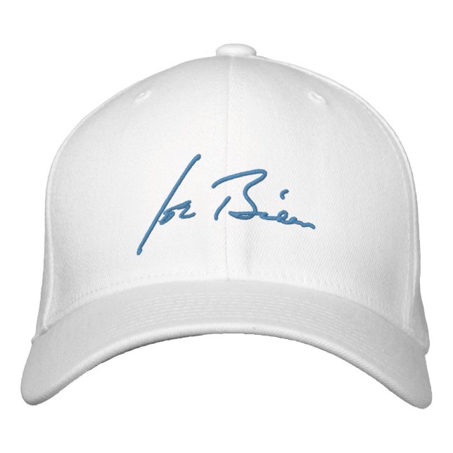 JOE BIDEN Signature Embroidered Hat (Front)