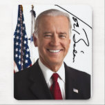 Joe Biden Signature Mousepad<br><div class="desc">Joseph Robinette "Joe" Biden, Jr. born November 20, 1942) is the 47th and current Vice President of the United States, serving under President Barack Obama. A Democrat, he was a United States Senator from Delaware from January 3, 1973 until his resignation on January 15, 2009, following his election to the...</div>
