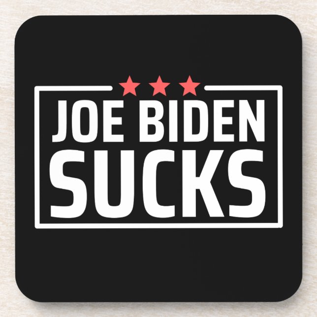 joe Biden Sucks Coaster (Front)