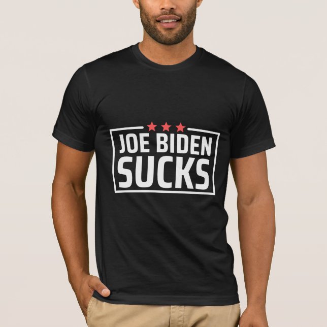 joe Biden Sucks T-Shirt (Front)