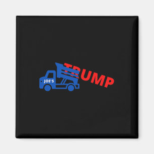 Joe Biden Trump Dump Truck  Magnet