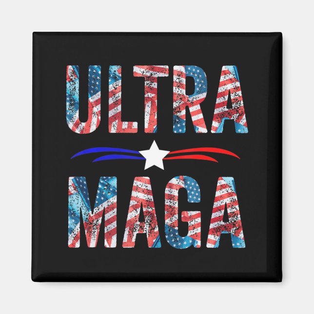 Joe Biden Ultra Maga  Magnet (Front)