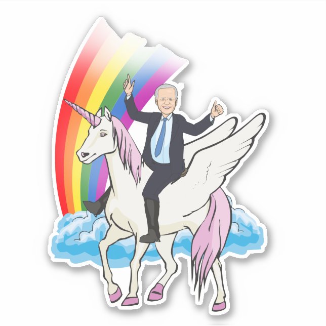 Joe Biden Unicorns & Rainbows (Front)
