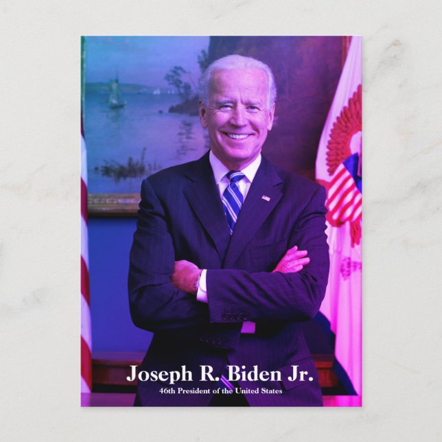 Joe Biden, United States Senator, VP, 46th POTUS Postcard (Front)