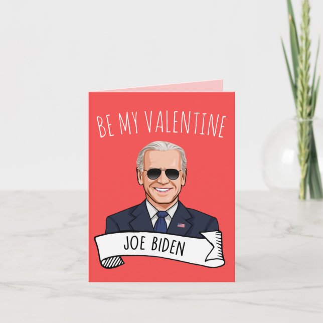 Joe Biden Valentine's Day Card (Front)