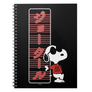 Joe Cool Japanese Neon Lights Notebook