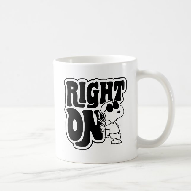 Joe Cool - Right On Coffee Mug (Right)
