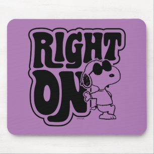 Joe Cool - Right On Mouse Pad