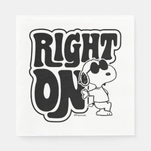 Joe Cool - Right On Napkin