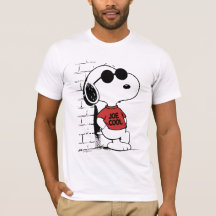 Joe Cool Snoopy T-Shirt Design | Cool Cartoon