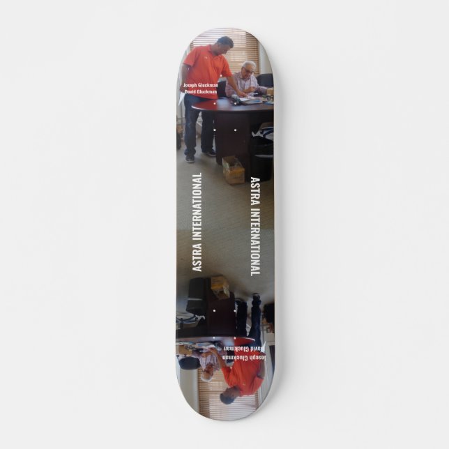 JOE & DAVID  ASTRA   JMT Skateboard, 7¾" Deck Skateboard (Front)