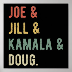 Joe & Jill & Kamala & Doug I Poster