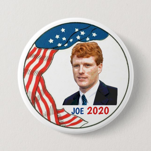 Joe Kennedy 2020 7.5 Cm Round Badge (Front)