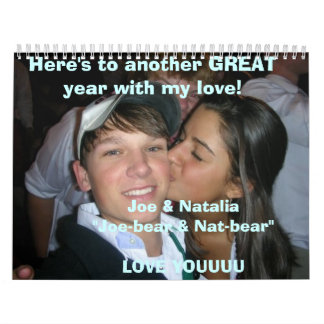 Joe & Natalia Calendar