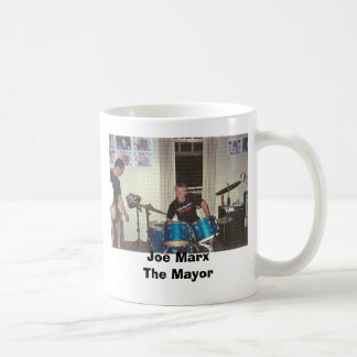Joe on Drums GIF, Joe MarxThe Mayor Coffee Mug