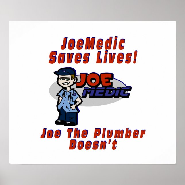 Joe Saves Lives Poster (Front)