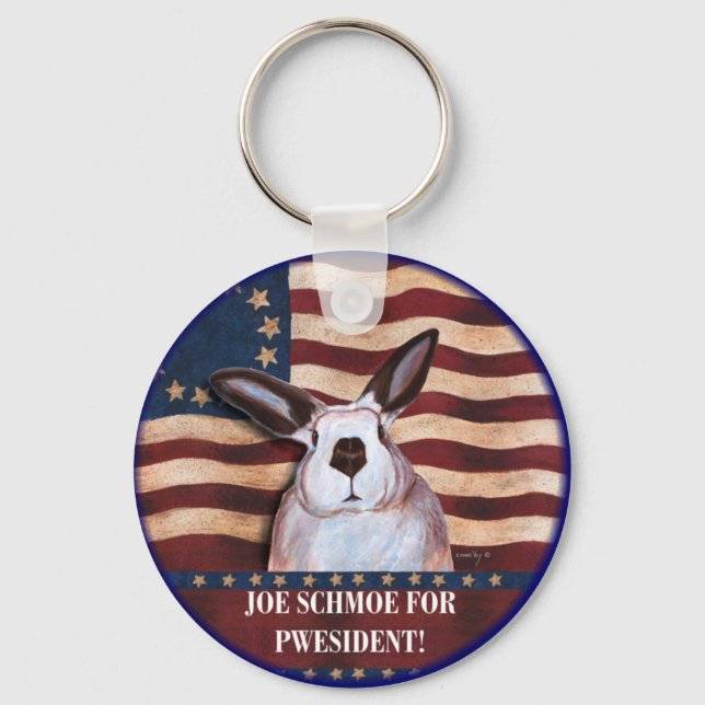 joe schmoe key ring (Front)