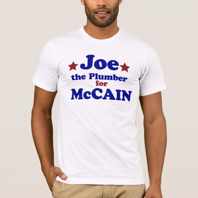 Joe the Plumber T-Shirt (Front)