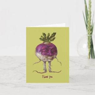 Joe Turnip thank you cards