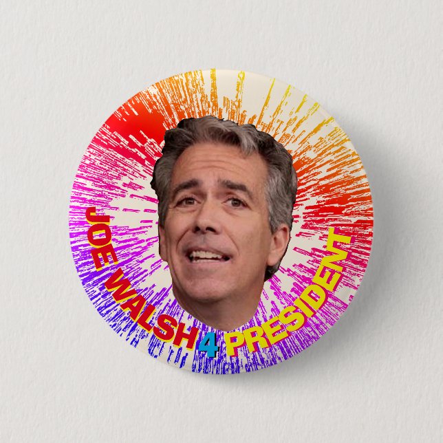 Joe Walsh 2020 6 Cm Round Badge (Front)