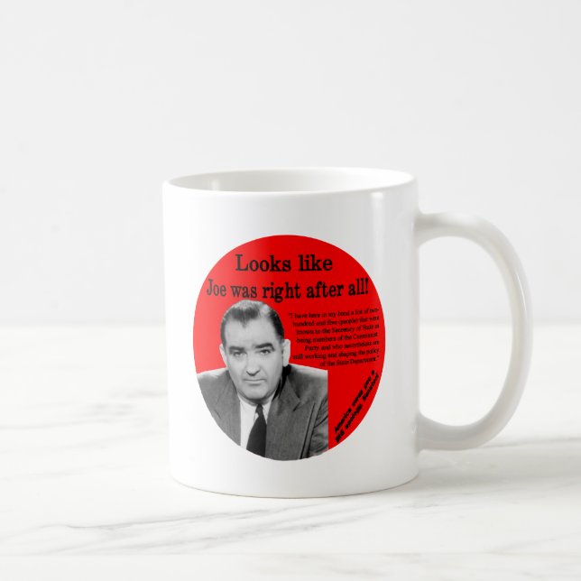 Joe Was Right Coffee Mug (Right)