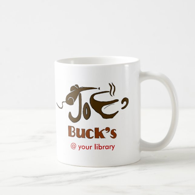 JoeBucks11, @ your library Coffee Mug (Right)