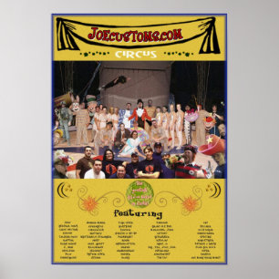 JoeCustoms.com Con Circus Poster