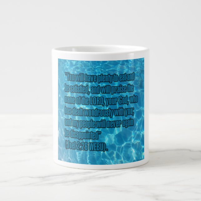 Joel 2:26 WEBU Mug (Front)