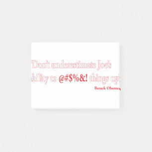 Joes-Ability Post-it Notes
