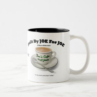 JOE'S Cafe Coffee Two Tone Coffee mug