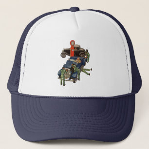 Joe's Full Service Gas Station, Vintage Business Trucker Hat