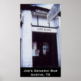 Joe's Generic Bar poster