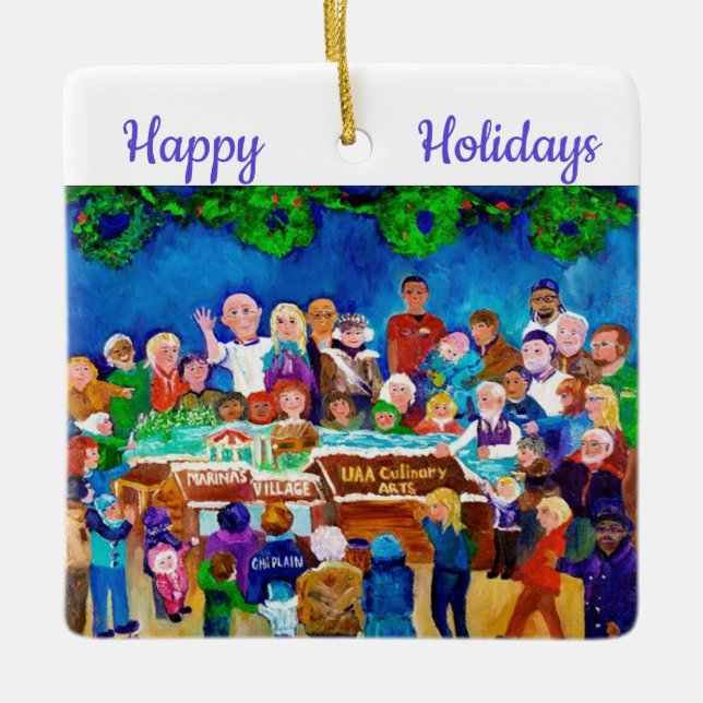 Joe's Legacy Ceramic Ornament (Front)