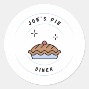 Joe's Pie Diner Sticker