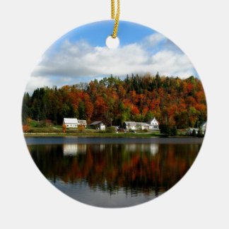 Joe's Pond - Danville, Vermont Ceramic Ornament