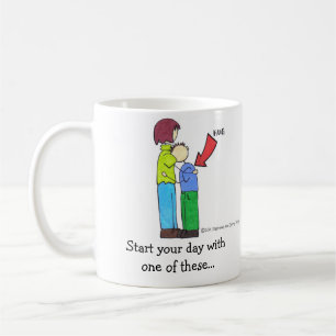 Joey and Mum mug