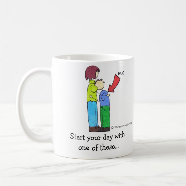 Joey and Mum mug (Left)