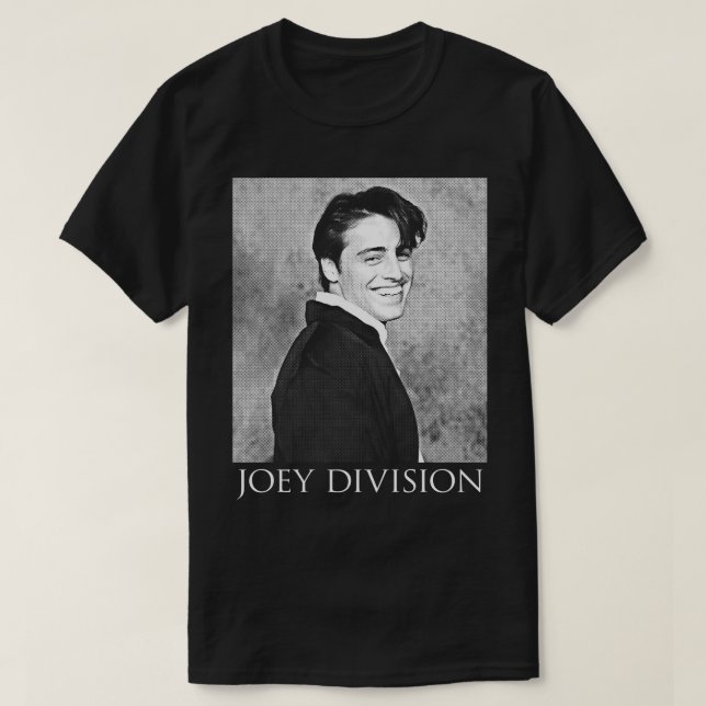 Joey Division Parody Meme Design T-Shirt (Design Front)