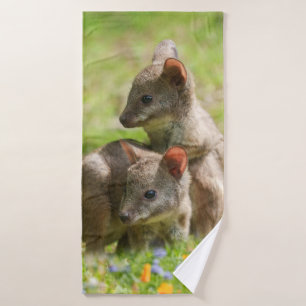 Joey Wallabies in the Sunshine Bath Towel Set
