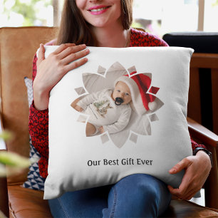 Joey's First Christmas, custom Cushion