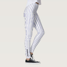 Jogger Leggings - Black pinstripe