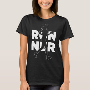 Jogger Runner Track & Field Cross Running Athlete T-Shirt