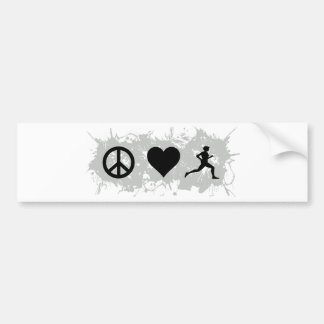 Jogging 1 bumper sticker