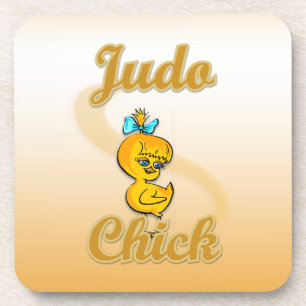 Jogging Chick Coaster