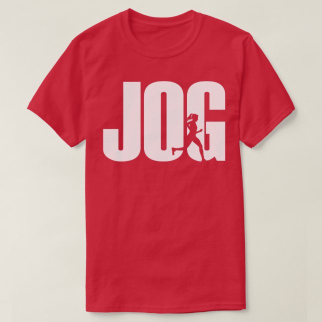 Jogging runner jogger T-Shirt (Design Front)