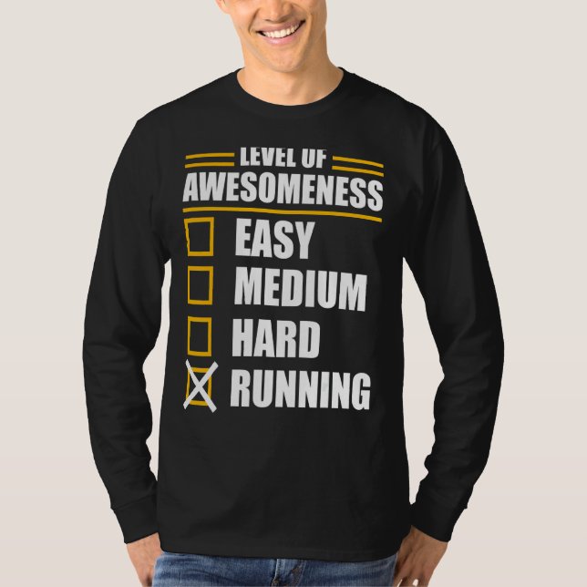 Jogging Saying For Jogger Running Runner Run T-Shirt (Front)