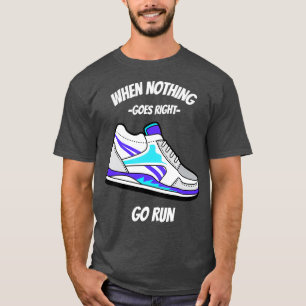 Jogging Shoes Jogger Runner Run Marathon T-Shirt