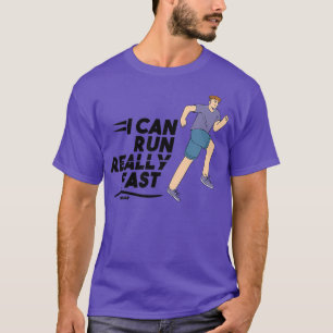 Jogging sprints running fitness marathon T-Shirt