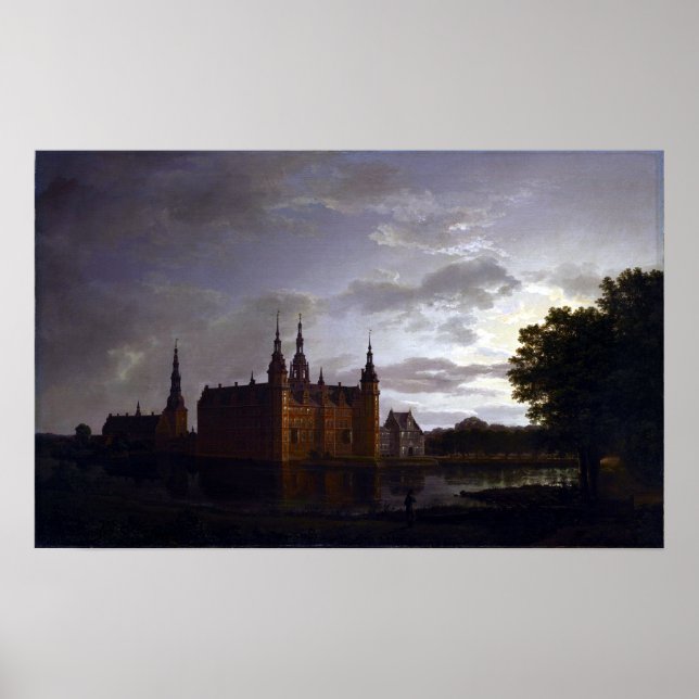 Johan Christian Claussen Dahl Frederiksborg Castle Poster (Front)