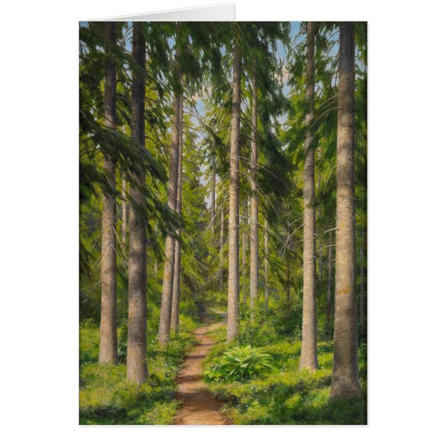 Johan Krouthén Solbelyst skogsstig CC0446 (Front)